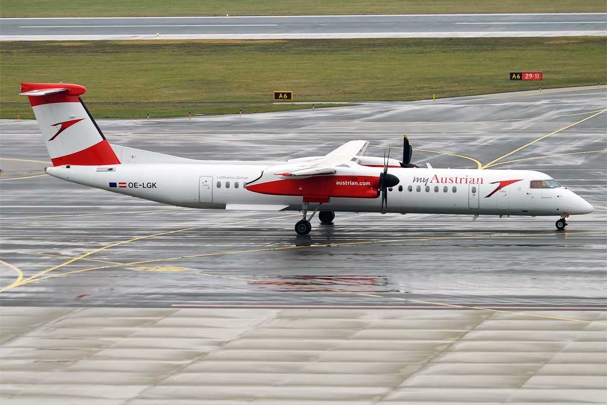 Austrian Airlines (myAustrian Livery), OE-LGK, Bombardier Dash 8 Q400